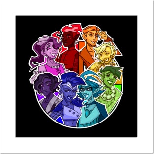 D20 Color Wheel Posters and Art